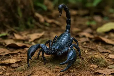The Asian Forest scorpion